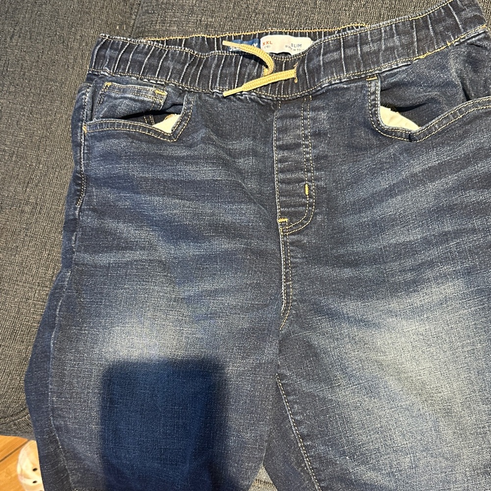 Old Navy Relaxed Fit Dark Blue Jeans